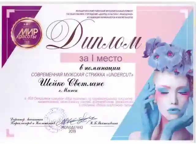 Диплом Мир Красоты